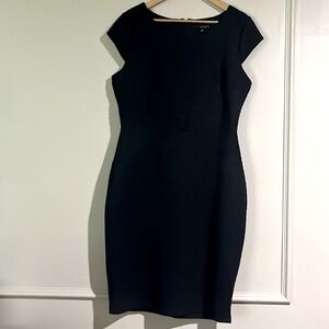 NWT- Short sleeve Navy knit dress